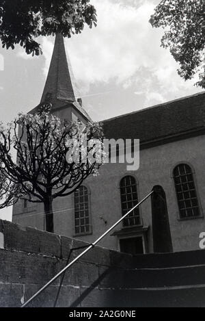 Ein Ausflug nach Hambach in der Pfalz, Deutsches Reich 1930er Jahre. Une excursion à Hambach dans le Palatinat, Allemagne 1930. Banque D'Images