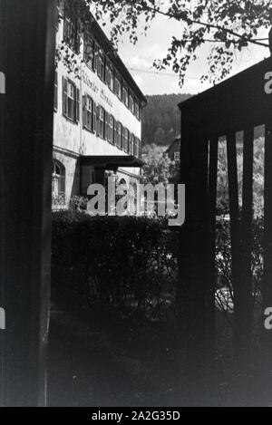 Das Hotel Kloster Hirsau, Schwarzwald, Deutsches Reich 1930er Jahre. L'hotel Kloster Hirsau, Forêt Noire, Allemagne 1930. Banque D'Images