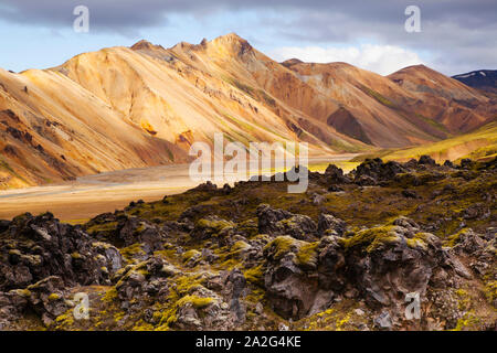 Landmannalauger, Islande Banque D'Images