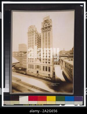 Banque d'épargne industrielle émigrant Bldg., 51 chambres St. Banque D'Images