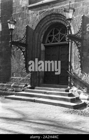 Promenade durch Bremen, Allemagne Allemagne Années 1930 er Jahre. En flânant dans la ville de Bremen, Allemagne 1930. Banque D'Images