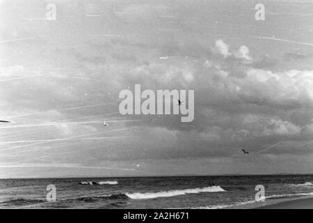 Urlaub an der Ostsee, Deutschland 1930 er Jahre. Vacances à la mer Baltique, Allemagne 1930. Banque D'Images