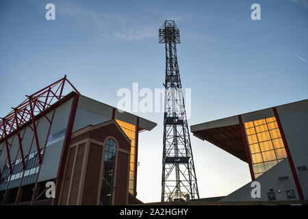 2 octobre 2019, Oakwell, Barnsley, Angleterre ; Sky Bet Championship, Barnsley v Derby County : Oakwell, Barnsley FC Vue générale . Credit : Dean Williams/News Images Banque D'Images