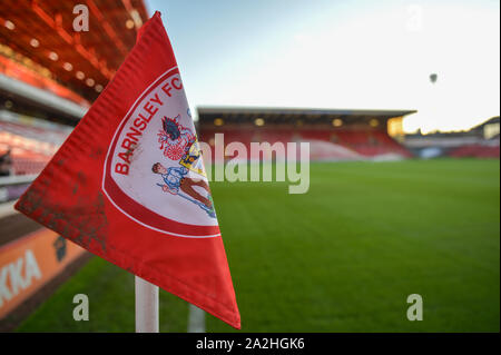 2 octobre 2019, Oakwell, Barnsley, Angleterre ; Sky Bet Championship, Barnsley v Derby County : Oakwell, Barnsley FC Vue générale . Credit : Dean Williams/News Images Banque D'Images