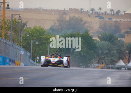 L'Arabie saoudite, Riyad Arabie Saoedi Riaad Formule E race car 15-12-2018 photo Jaco Claude Rostand Banque D'Images