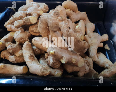 L'allée des fruits et légumes dans un supermarché Pick n Pay, Afrique du Sud Banque D'Images