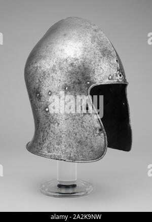 Sallet (Barbute), 1460/70, Antonio Missaglia (Italien, 1416/17-1495/96), Milan, Milan, l'acier, 27,9 x 17,8 x 24,1 cm (11 x 7 x 9 1/2 po Banque D'Images