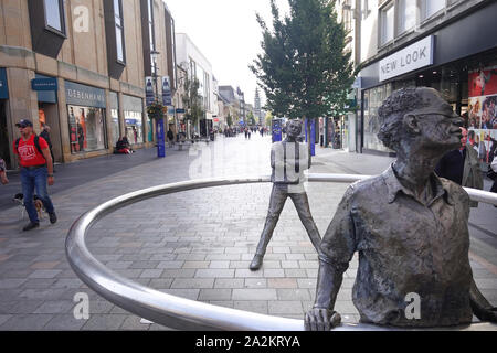 La sculpture Bague Perth Scotland Banque D'Images