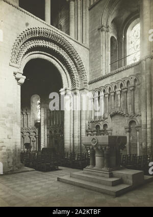 Cathédrale d'Ely : Chapelle Sainte Catherine, au sud-ouest du transept, 1891, Frederick H. Evans, anglais, 1853-1943, l'Angleterre, diapositive, 8,2 × 8,2 cm Banque D'Images