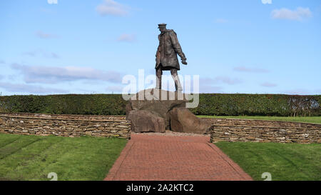 Monument à Sir Archibald Lieutenant-colonel David Stirling, DSO, OBE Banque D'Images