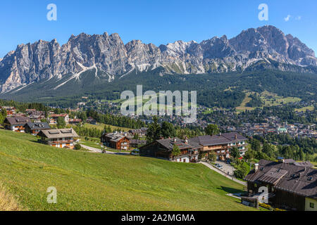 Crotina d'Ampezzo, Vénétie, Italie, Europe Banque D'Images