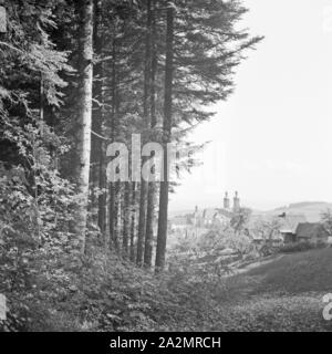 Monastère de Saint Pierre auf dem Schwarzwald, Deutschland 1930er Jahre. Le monastère de saint Pierre sur la Forêt-Noire, Allemagne 1930. Banque D'Images