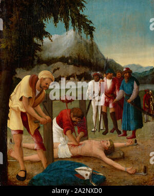 Le Martyre de saint, Erasmus, 1518-1520, huile sur bois de sapin, 37,5 x 31 cm, non signé, Albrecht,, (Werkstatt / atelier), um 1480-1538 Regensburg Banque D'Images