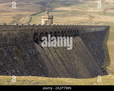 Maison de cicatrice reservoir, Yorkshire Banque D'Images