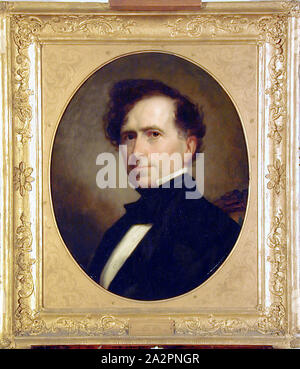 George Peter Alexander Healy, Américain, 1813-1894, Franklin Pierce, 1853, huile sur toile, non monté : 23 1/8 × 19 7/8 pouces (58,7 × 50,5 cm Banque D'Images