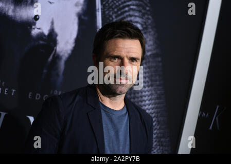 'Le Roi' film premiere, arrivées, SVA Theatre, New York, USA - 01 octobre 2019 - David Michod Banque D'Images