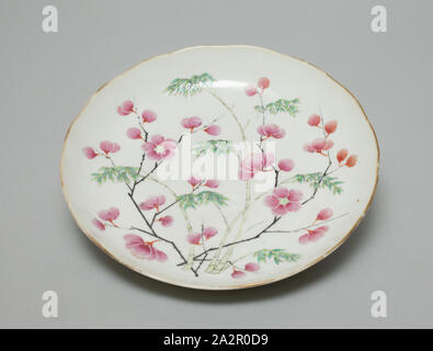 Inconnu (Chinois), la plaque, 1820/1850, porcelaine, hauteur : 1 1/4 in. (3.2 cm Banque D'Images