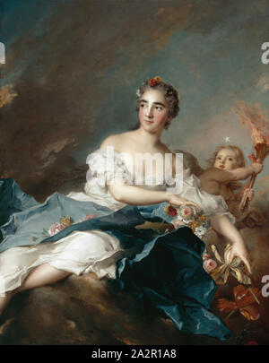 Jean Marc Nattier, Français, 1685-1766, la Comtesse de Brac comme Aurora, 1741, huile sur toile, non monté : 57 1/2 × 45 pouces (146,1 × 114,3 cm Banque D'Images