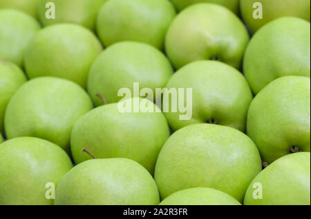 La pomme verte fraîche Banque D'Images