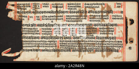Inconnu (Indien), manuscrit tantrique, Sangrahani Sutra, 17e siècle Banque D'Images
