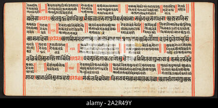 Inconnu (Indien), manuscrit tantrique, Sangrahani Sutra, 17e siècle Banque D'Images