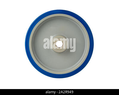 Une roue industrielle en polyuréthane Banque D'Images