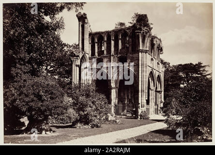 Inconnu (Écossais), George Washington Wilson, Écossais, 1823-1893, Sir Walter Scott's Tomb, Abbaye de Dryburgh, entre 1870 et 1880, à l'albumine à partir de négatifs sur verre au collodion, Image : 7 3/8 × 11 1/8 pouces (18,7 × 28,3 cm Banque D'Images