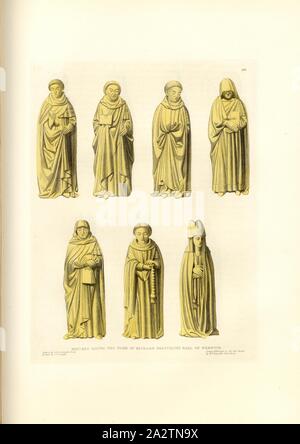 La ronde des chiffres tombe de Richard Beauchamp, comte de Warwick 1 chiffres, sur la tombe de Richard Beauchamp, 13e comte de Warwick à l'église St Mary à Warwick, signé : dessiné par C.A. Stothard ; Découpe par C.J. Smith ; publié par Mme Bray, fig. 137, 125, p. 93, après Stothard, Charles Alfred (dessinée) ; Smith, C. J. (gravée) ; Bray, E. (éditeur), Charles Alfred Stothard, Alfred John Kempe : Les effigies monumentales de Grande-bretagne : sélectionné dans nos cathédrales et églises, dans le but de réunir et de préserver des représentations correctes des meilleures illustrations historiques, de l'existant Banque D'Images