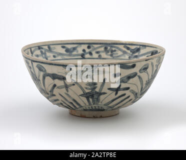 Bol, dynastie Ming, dynastie Ming, 1500-1599, swatow ware avec l'émail glaçures, 9,5 x 21,2 cm (diam.), Art Asiatique. Banque D'Images