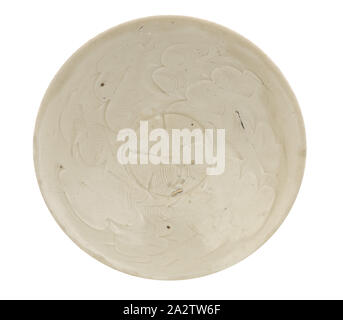 Bol, Gris Glaze, 2-1/8 x 6-11/16 po., Art asiatique Banque D'Images