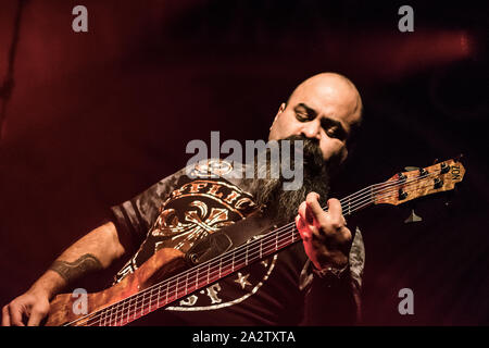 Milan, Italie. 5 décembre 2017. Cavalera Conspiracy bande brésilien avec Max et Igor Cavalera effectue au Club de musique. Brambilla Simone Photography Banque D'Images