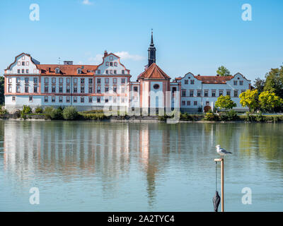 Le château Neuhaus près de Passau Inn Banque D'Images