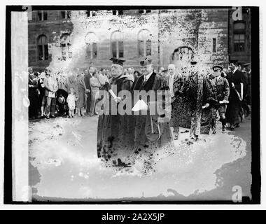 Rev. Chas. W. Lyons, président de Geo. U. et Herbert Hoover, 6/8/26 Banque D'Images