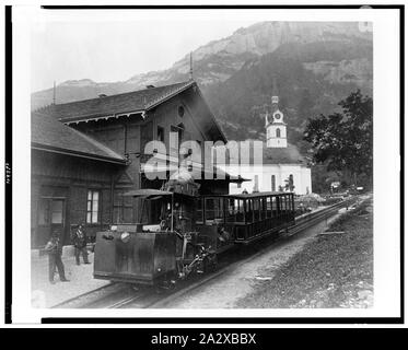Chemin de fer Rigi Banque D'Images