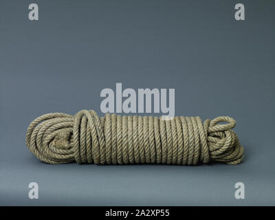 Corde qui a été utilisé pour accrocher l'Abraham Lincoln conspirateurs. Artefact dans la collection du musée, National Park Service, Ford's Theatre National Historic Site, Washington, D.C. Banque D'Images