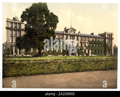 Le personnel du Royal College, Camberley, Angleterre ; impression no. 10885. ; Banque D'Images