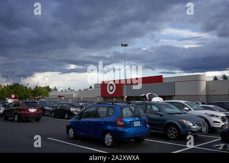 Un magasin Target à Tigard, dans la banlieue sud-ouest de la région métropolitaine de Portland, en Oregon, vu le mercredi 18 septembre 2019. Banque D'Images