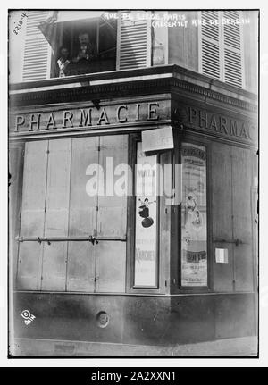 Rue de Liège, Paris (récemment Rue de Berlin) Banque D'Images