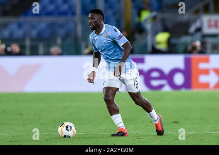 Rome, Italie. 06Th Oct, 2019. Bastos de SS Lazio au cours de l'UEFA Europa League entre le Latium et de Rennes au Stadio Olimpico, Rome, Italie le 3 octobre 2019. Credit : Giuseppe Maffia/Alamy Live News Banque D'Images