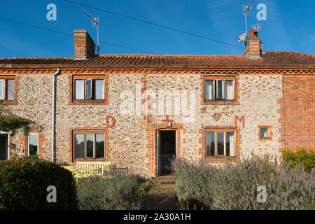 L'Wiveton Hall holiday cottages in Marsh Lane, Wiveton, North Norfolk, UK Banque D'Images