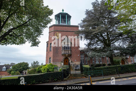 Le célèbre carillon dans le village de Bournville, Birmingham, UK. Banque D'Images