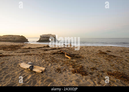 Natural Bridges State Beach. Santa Cruz, Californie, USA. Banque D'Images