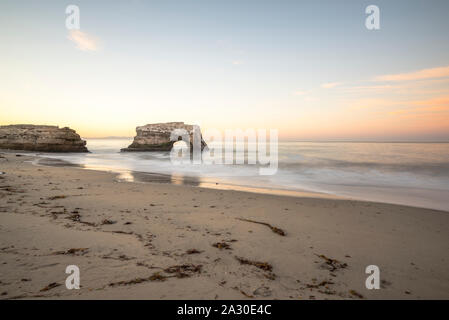 Natural Bridges State Beach. Santa Cruz, Californie, USA. Banque D'Images