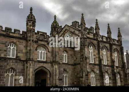 King's College à Old Aberdeen, Ecosse. L'université et au King's College d'Aberdeen. Banque D'Images