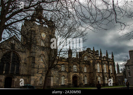 King's College à Old Aberdeen, Ecosse. L'université et au King's College d'Aberdeen. Banque D'Images