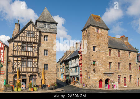 Tréguier, Côtes-d'Armor, Bretagne, France Banque D'Images