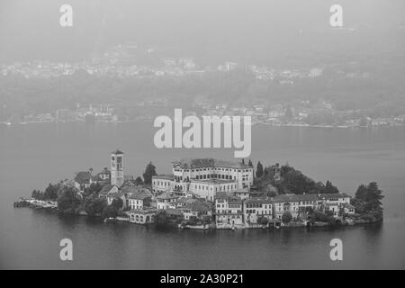 Île de San Giulio, Sacro Monte d'Orta, Septembre 2019 Banque D'Images