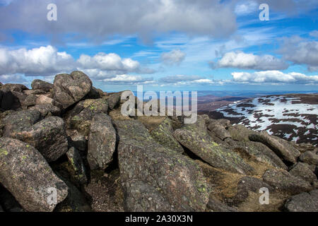 Mont grand Sommet. Cairngorms, Écosse, Royaume-Uni Banque D'Images