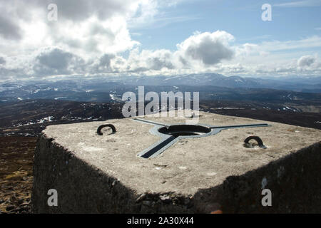 Mont grand Sommet. Cairngorms, Écosse, Royaume-Uni Banque D'Images