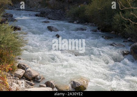 L'ala archa-parc national près de Bichkek au Kirghizistan Banque D'Images